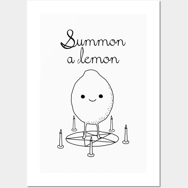 Summon a Lemon Wall Art by Kaamalauppias